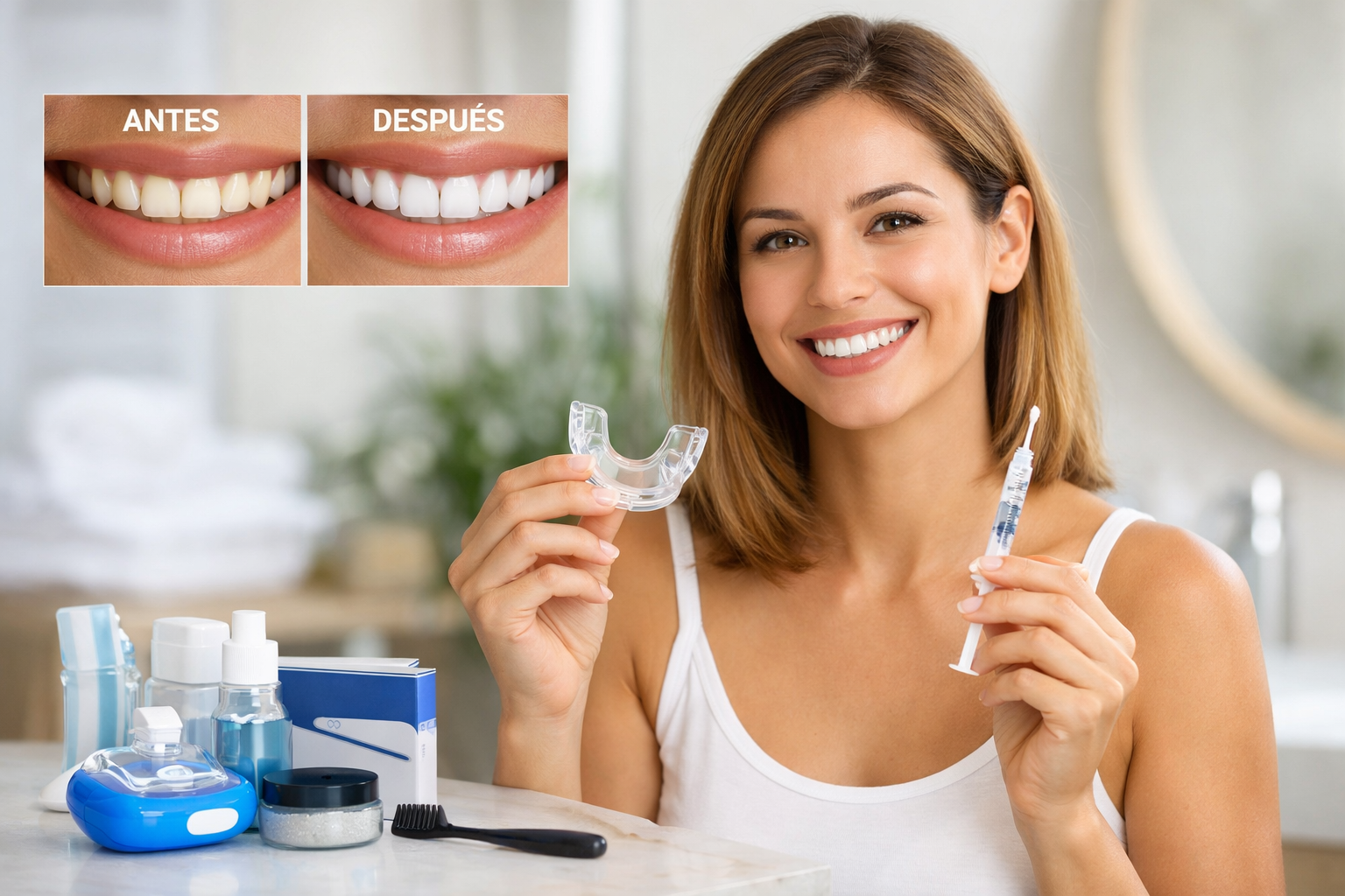 Blanqueamiento dental en casa: métodos efectivos, riesgos y mejores productos